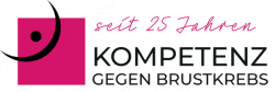 Logo 25 Jahre Kompetenz gegen Brustkrebs