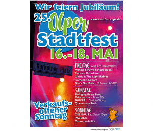 Unser Kaffee-, Kuchen- und Waffelstand beim Stadtfest Olpe am Samstag und Sonntag